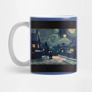 Starry Night Over Godric's Hollow Mug